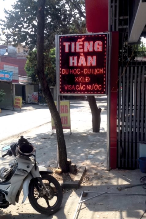 Làm bi?n qu?ng cáo Led v?y giá r? t?i An D??ng H?i Phòng