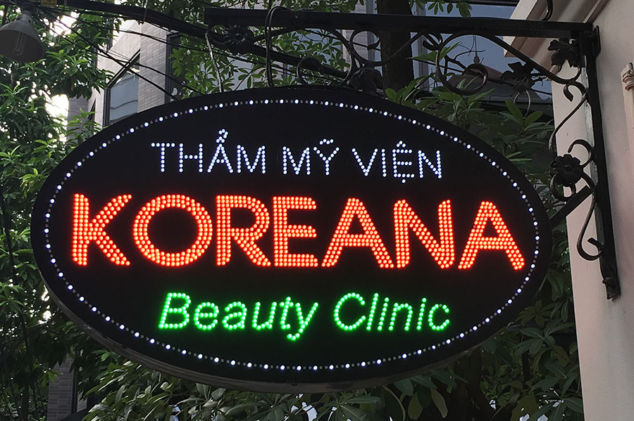 Thi c?ng làm bi?n màn hình Led t?i Th??ng Ly H?ng Bàng H?i Phòng