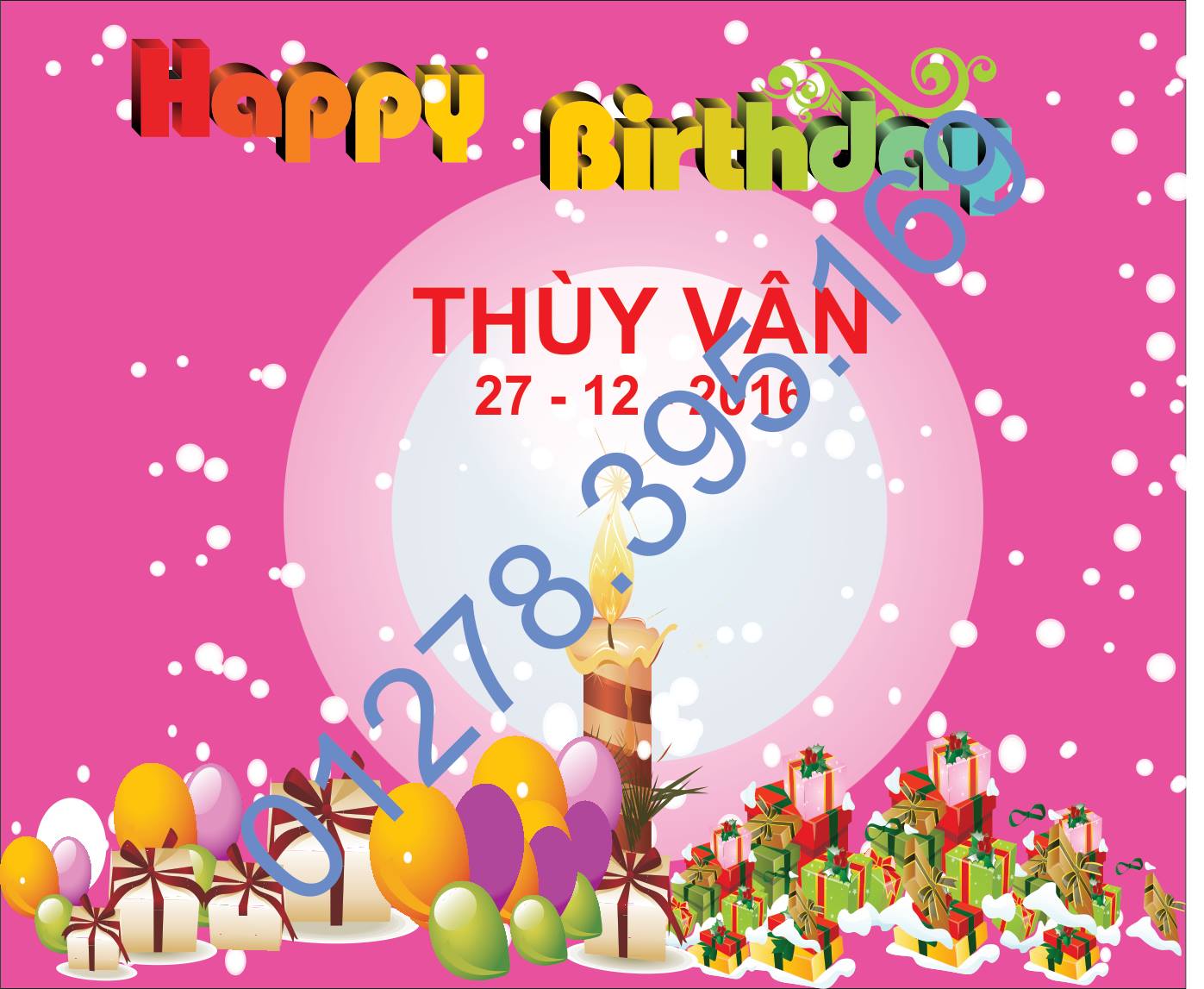 phong sinh nhat Thuy Van Quan Toan