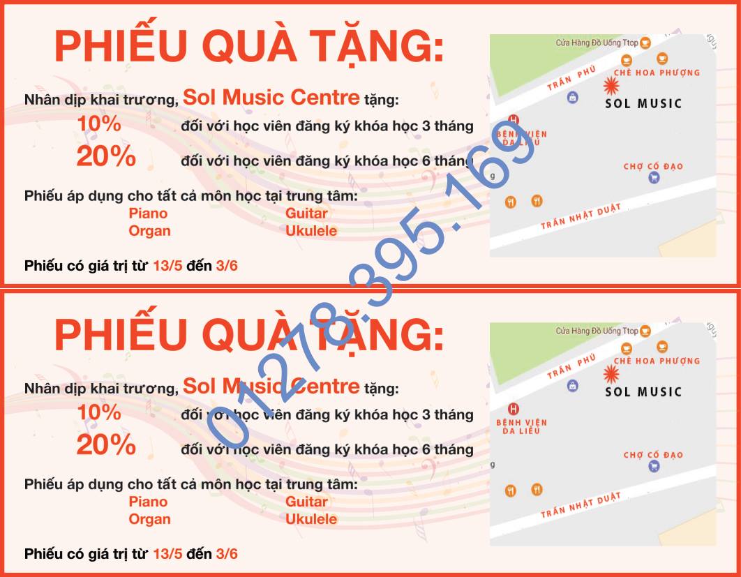 phieu qua tang SOL Music centre 02