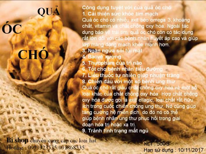 qua oc cho