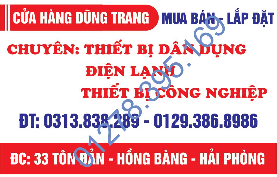 tem dan cua hang dung trang